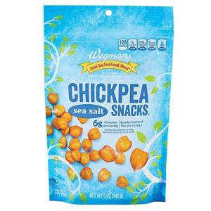 Wegmans Chickpea Snacks, Sea Salt