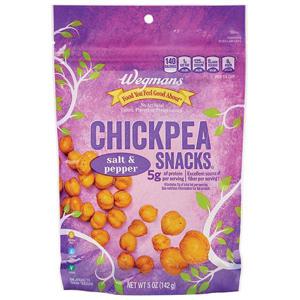 Wegmans Chickpea Snacks, Salt & Pepper