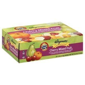 Wegmans Cherry Mixed Fruit, FAMILY PACK