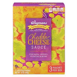 Wegmans Cheddar Cheese Sauce