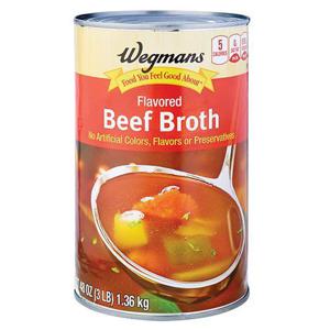 Wegmans Flavored Beef Broth