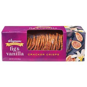 Wegmans Fig & Vanilla Cracker Crisps