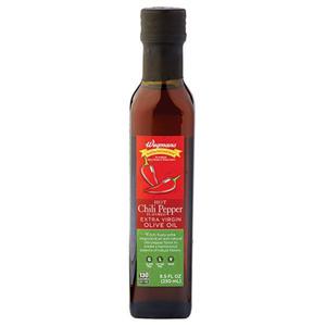 Wegmans Extra Virgin Olive Oil, Hot Chili Pepper Flavored