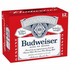 Budweiser Beer  12/12 oz cans