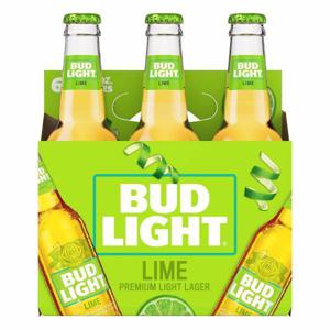 Bud Light Lime Beer 6/12 oz bottles