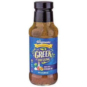 Wegmans Dressing, Greek, Made with Avocado Oil