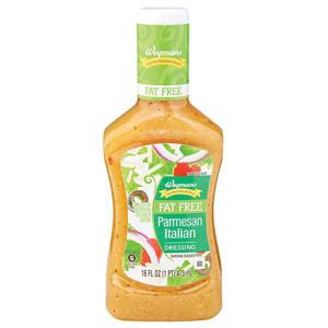 Wegmans Dressing, Fat Free, Parmesan Italian