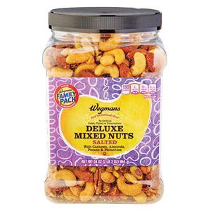 Wegmans Deluxe Mixed Salted Nuts, FAMILY PACK