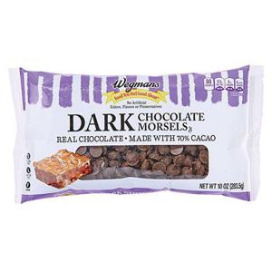 Wegmans Dark Chocolate Morsels