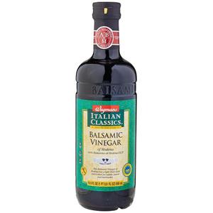 Wegmans Italian Classics Balsamic Vinegar of Modena "Aceto Balsamico di Modena IGP"" 2 leaves"