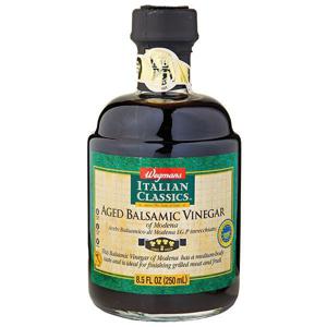 Wegmans Italian Classics Balsamic Vinegar, Aged, 4 Leaf