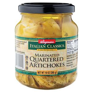 Wegmans Italian Classics Artichokes, Marinated Quartered