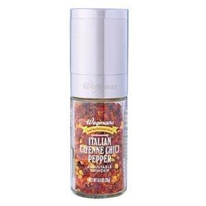 Wegmans Italian Cayenne Chili Pepper Adjustable Grinder