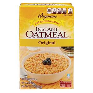 Wegmans Instant Oatmeal, Original