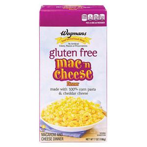 Wegmans Gluten Free Mac 'n Cheese Dinner