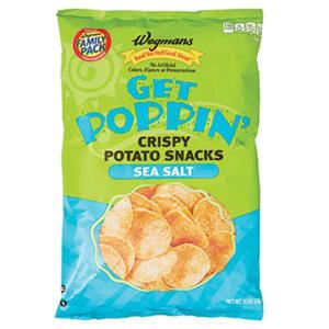 Wegmans Get Poppin' Crispy Potato Snacks, Sea Salt, FAMILY PACK