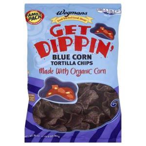 Wegmans Get Dippin' Blue Corn Tortilla Chips, FAMILY PACK