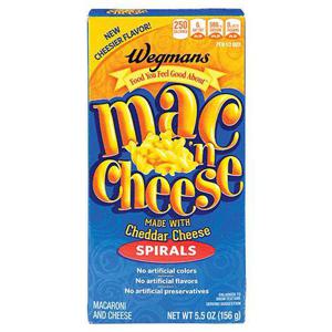 Wegmans Mac 'n Cheese, Spirals