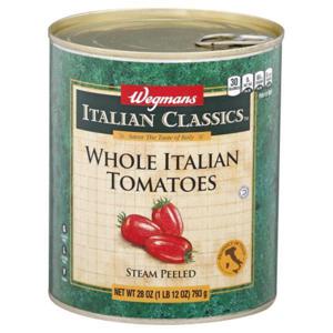 WEGMANS Italian Tomatoes, Steam Peeled, Whole