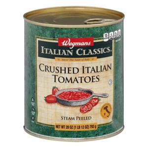 WEGMANS Italian Tomatoes, Steam Peeled, Crushed