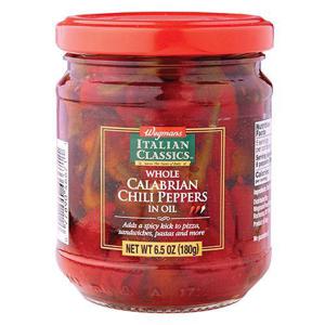 Wegmans Italian Classics Whole Calabrian Chili Peppers in Oil