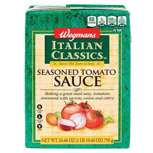 Wegmans Italian Classics Seasoned Tomato Sauce