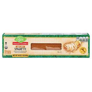 Wegmans Italian Classics Organic Whole Wheat Spaghetti