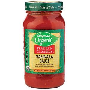 Wegmans Italian Classics Organic Marinara Sauce