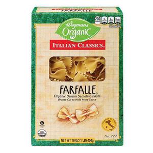 Wegmans Italian Classics Organic Farfalle