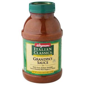 Wegmans Italian Classics Grandpa's Sauce