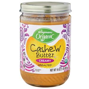 Wegmans Organic Cashew Butter, Creamy