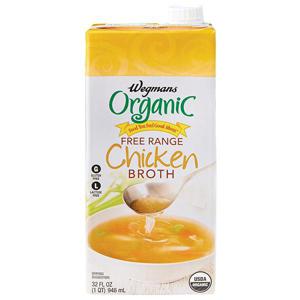 Wegmans Organic Broth, Chicken, Free Range