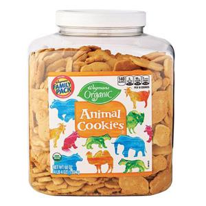 Wegmans Organic Animal Cookies, FAMILY PACK