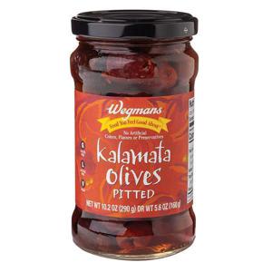 Wegmans Olives, Kalamata, Pitted