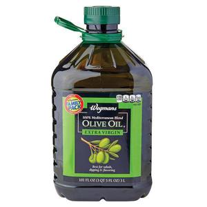 Wegmans Olive Oil, Extra Virgin, 100% Mediterranean Blend, FAMILY PACK