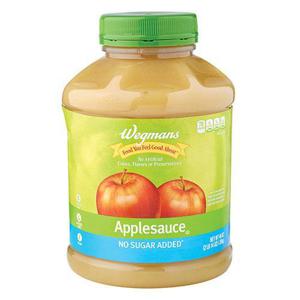 Wegmans No Sugar Added* Applesauce