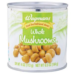 Wegmans Mushrooms, Whole