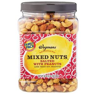 Wegmans Mixed Nuts Salted with Peanuts, FAMILY PACK