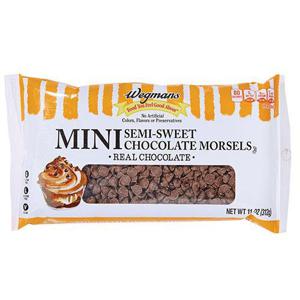 Wegmans Mini Semi-Sweet Chocolate Morsels