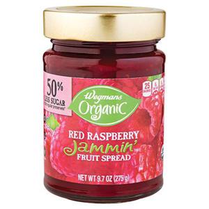 Wegmans Organic Jammin' Red Raspberry Fruit Spread