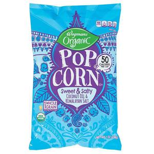 Wegmans Organic Himalayan Salt Popcorn, Sweet & Salty