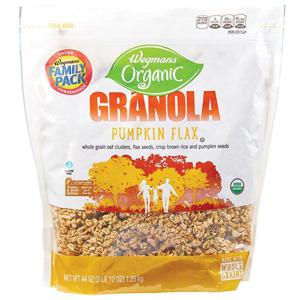 Wegmans Organic Granola, Pumpkin Flax, FAMILY PACK