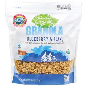 Wegmans Organic Granola, Blueberry & Flax, FAMILY PACK