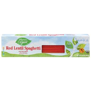 Wegmans Organic Gluten-Free Red Lentil Spaghetti