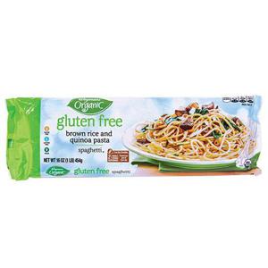 Wegmans Organic Gluten Free Brown Rice and Quinoa Spaghetti Pasta