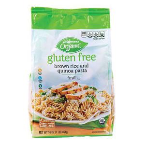 Wegmans Organic Gluten Free Brown Rice and Quinoa Fusilli Pasta