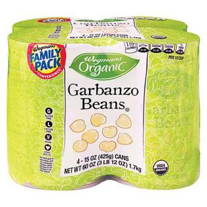 Wegmans Organic Garbanzo Beans, FAMILY PACK