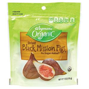 Wegmans Organic Dried Black Mission Figs