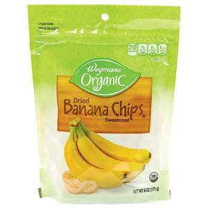 Wegmans Organic Dried Banana Chips