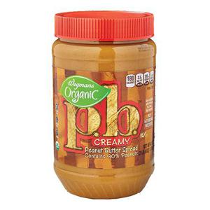 Wegmans Organic Creamy p.b. Peanut Butter Spread